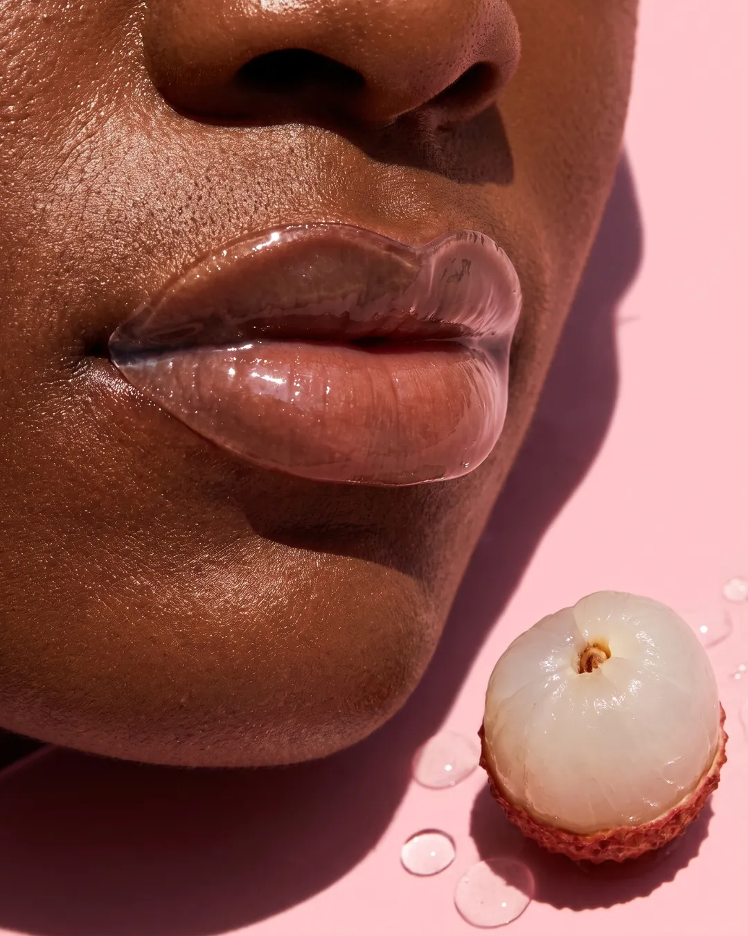 Boquita Hyaluronic Lip Mask, texture close-up