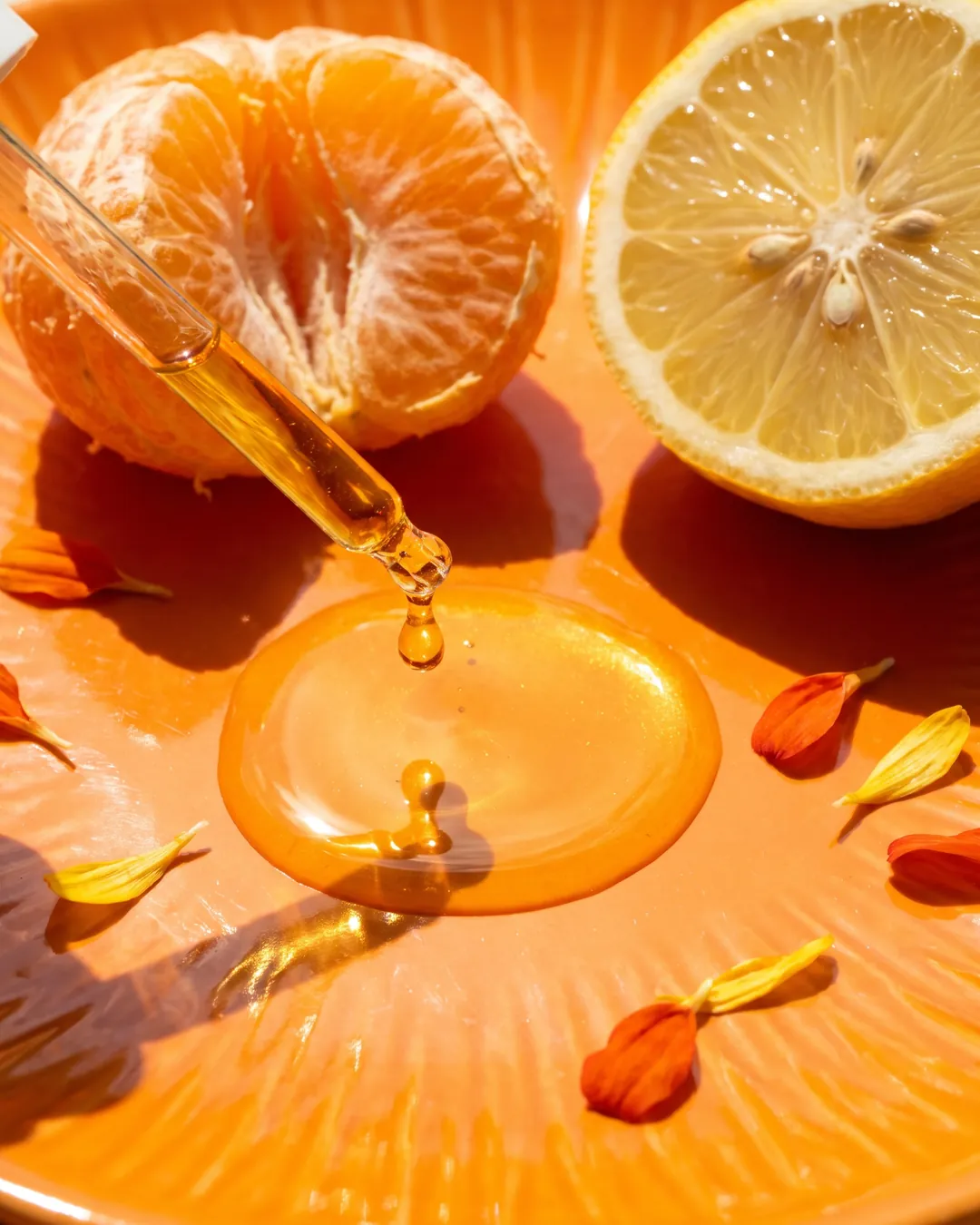 C-Luz Vitamin C Serum, texture close-up