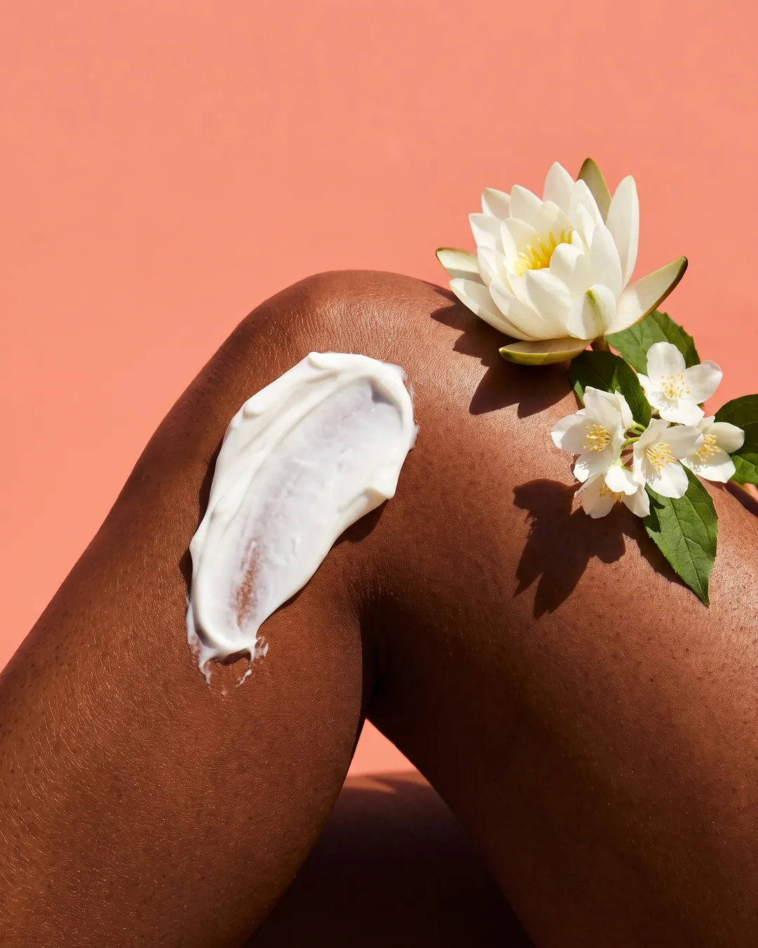 Cariño Sensitive Body Cream, texture close-up