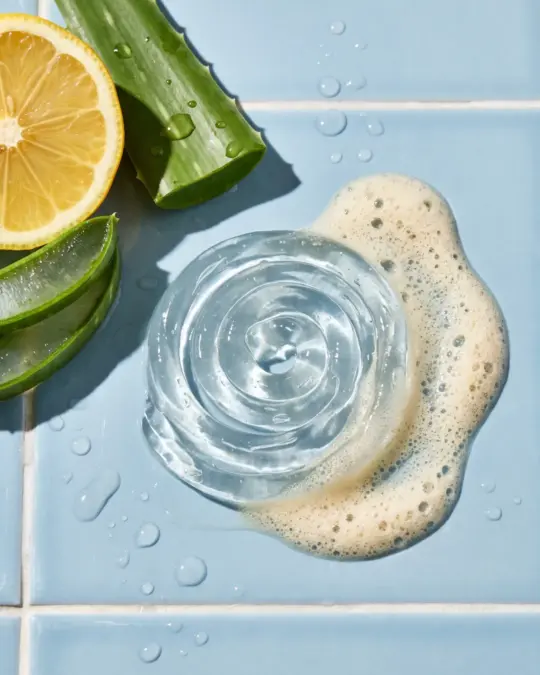 Despejada Clarifying Gel Cleanser, texture close-up