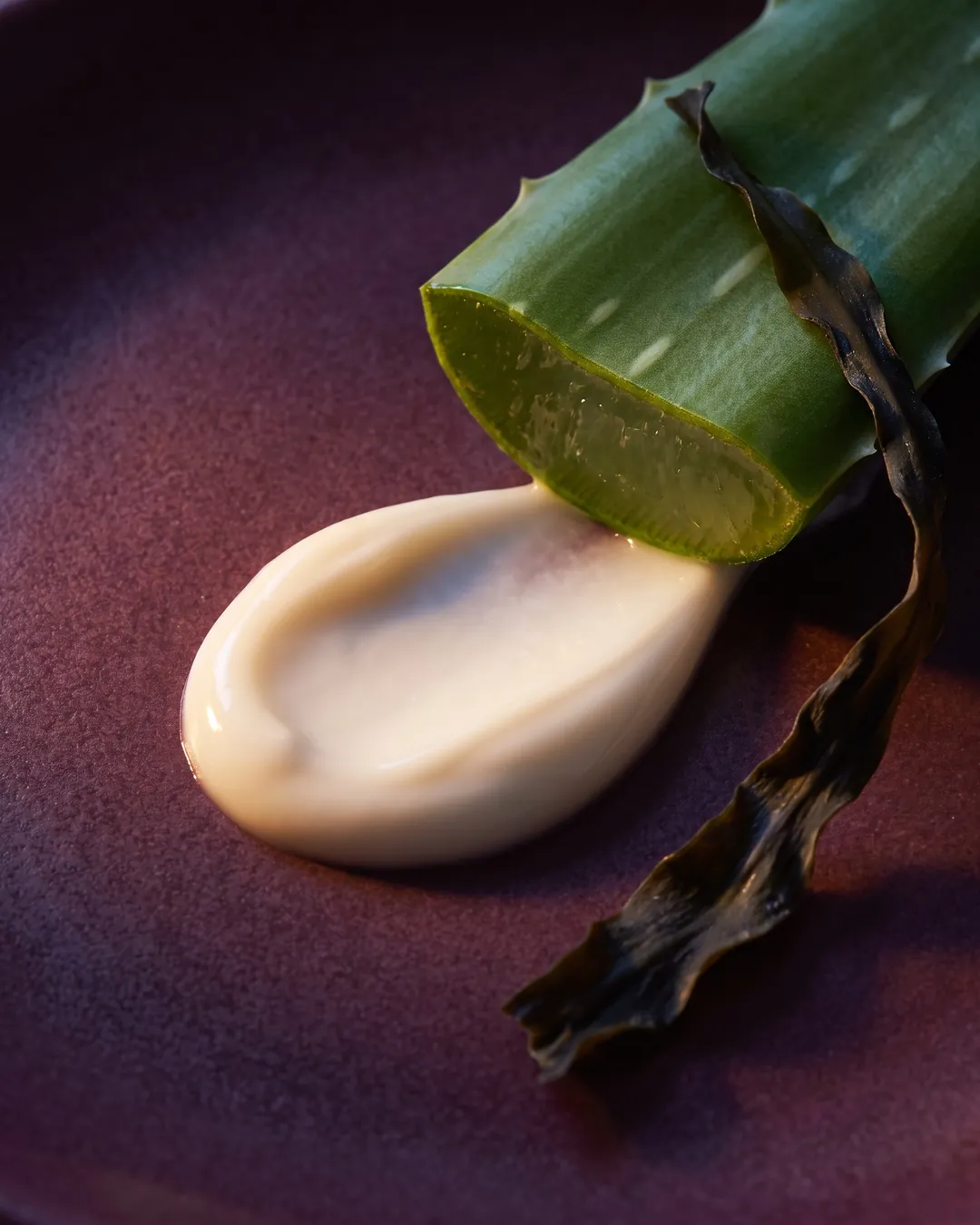 Dormilona Fragrance-Free Overnight Cream, texture close-up