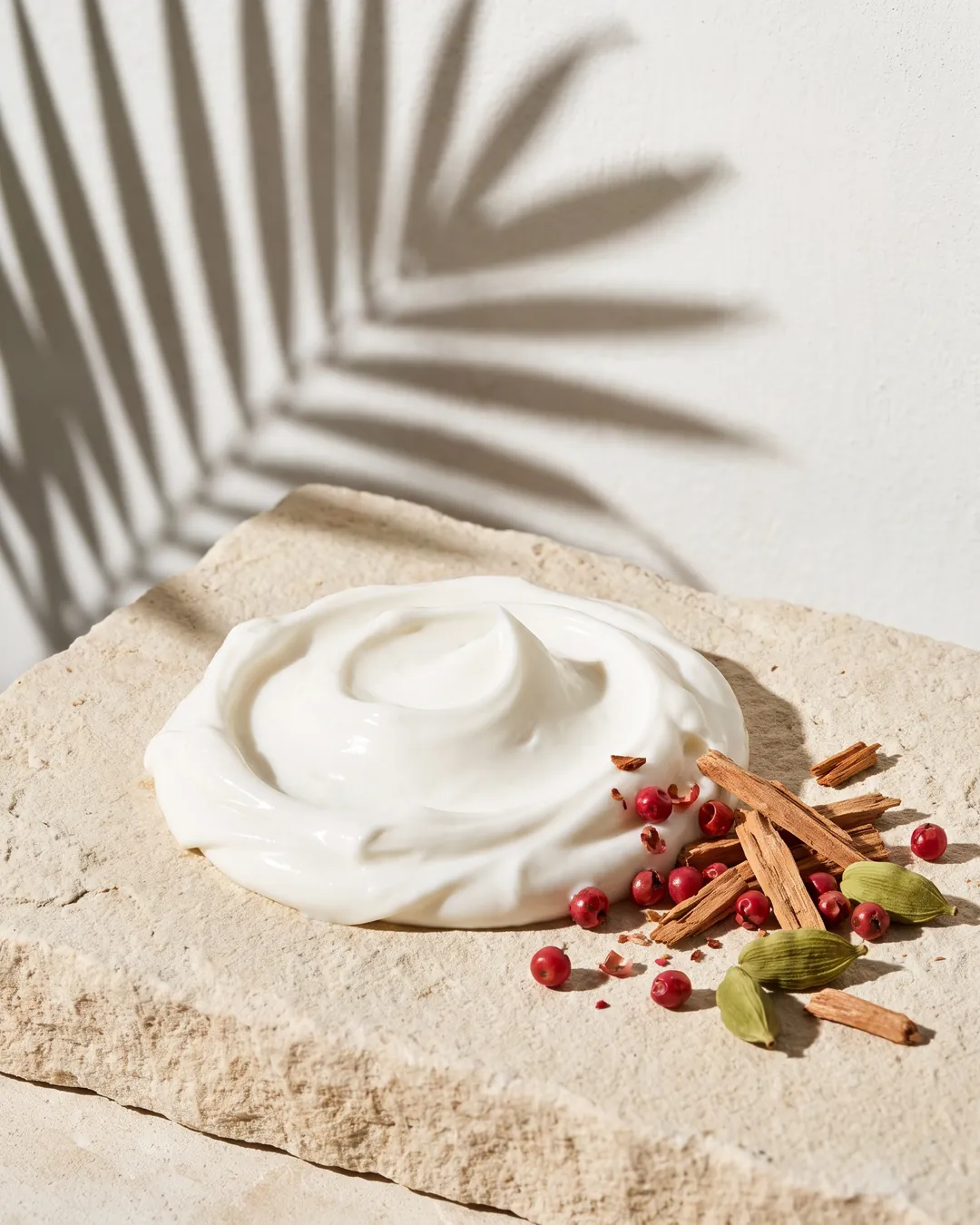 Especiada Hand Cream, Spices & Sandalwood, texture close-up