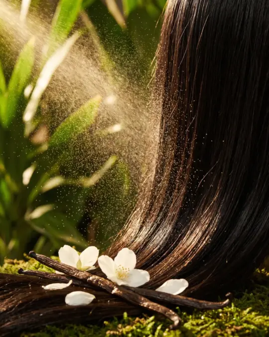 Kerabrisa Keratin Shine Mist, texture close-up