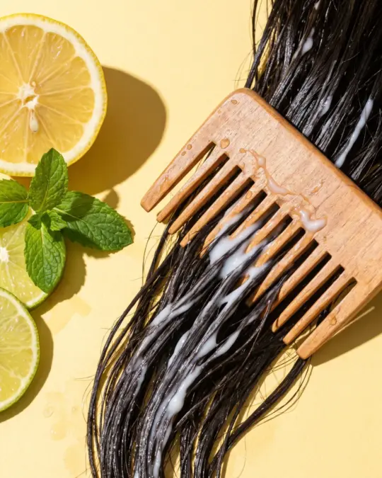Limonada Citrus Conditioner, texture close-up