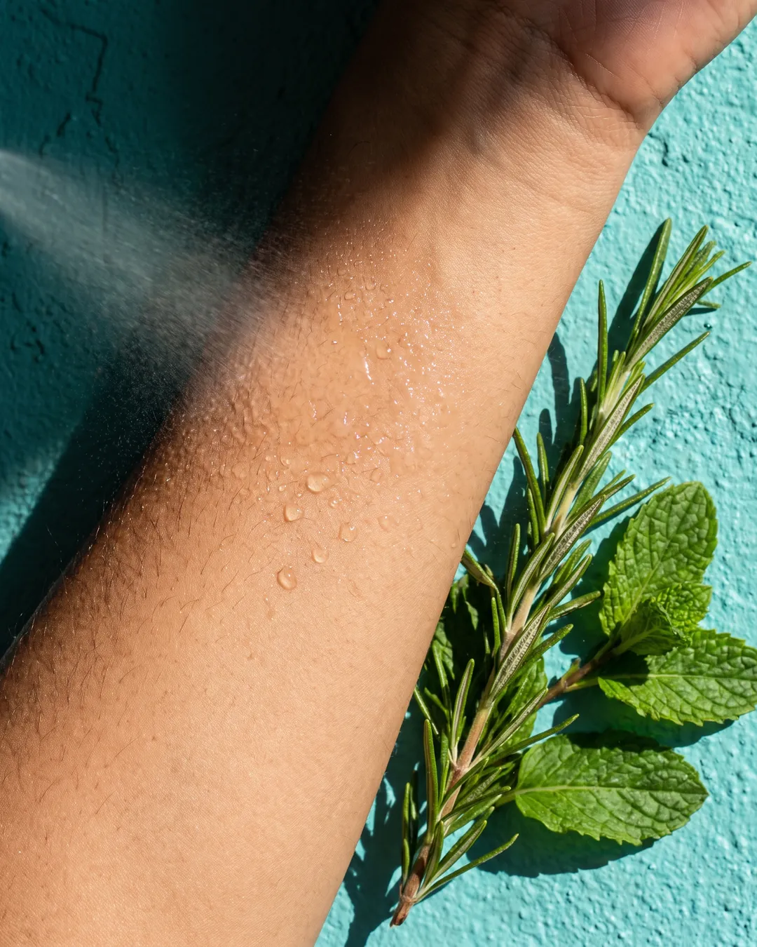 Prebrisa Prebiotic Face Mist, texture close-up