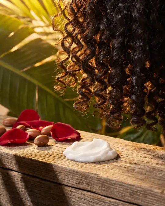 Rizosa 3-in-1 Curl Treatment, texture close-up