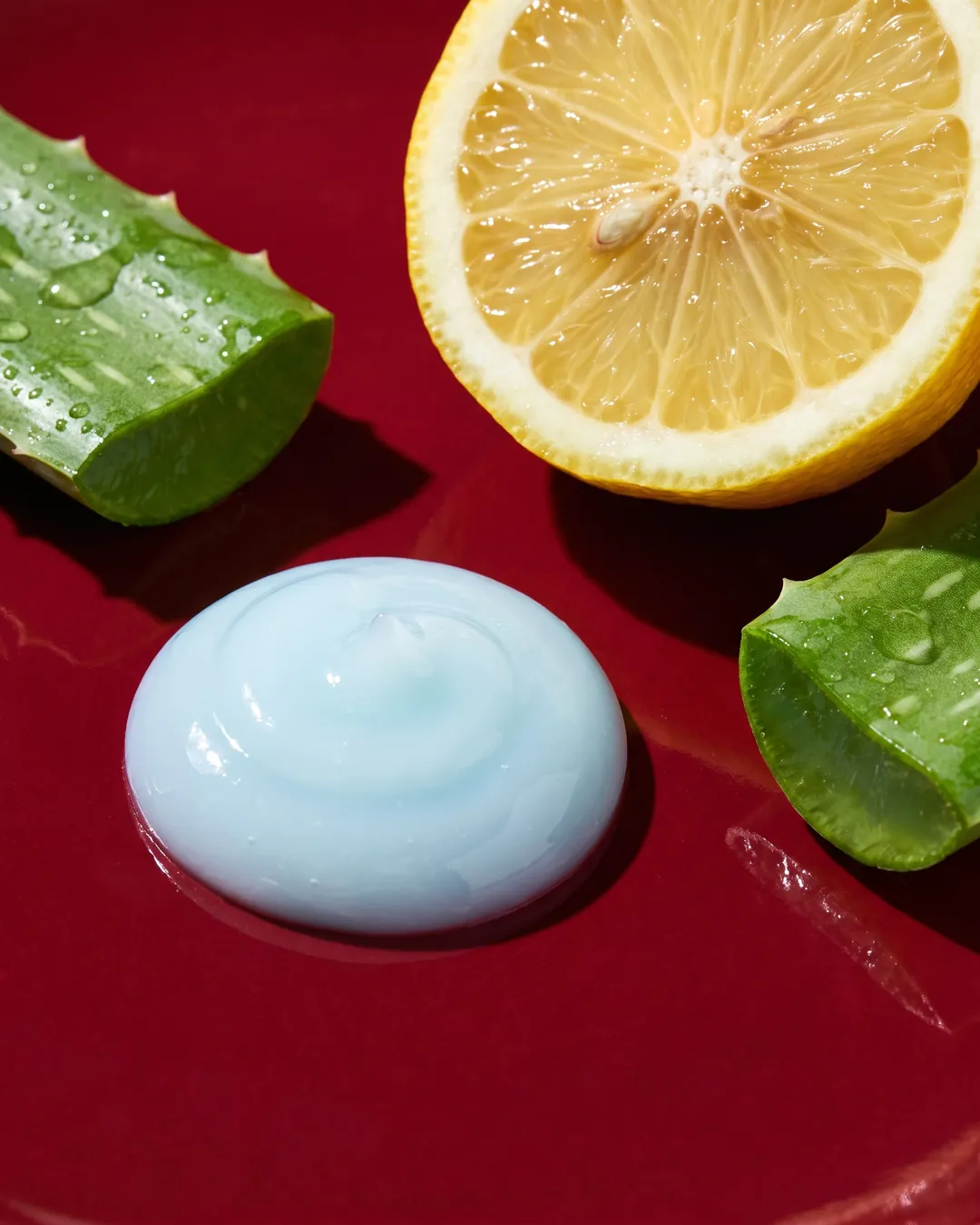 Zincera Oil-Free Hydrating Gel, texture close-up